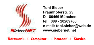 SieberNET - Netzwerk - PC - Service - München