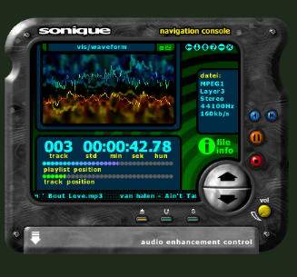 Sonique 1.96 MP3-Player