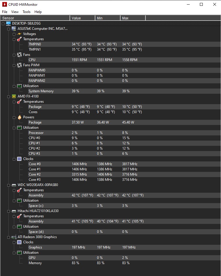HWMonitor
